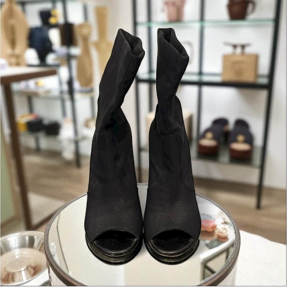 Stuart Weitzman black booties
